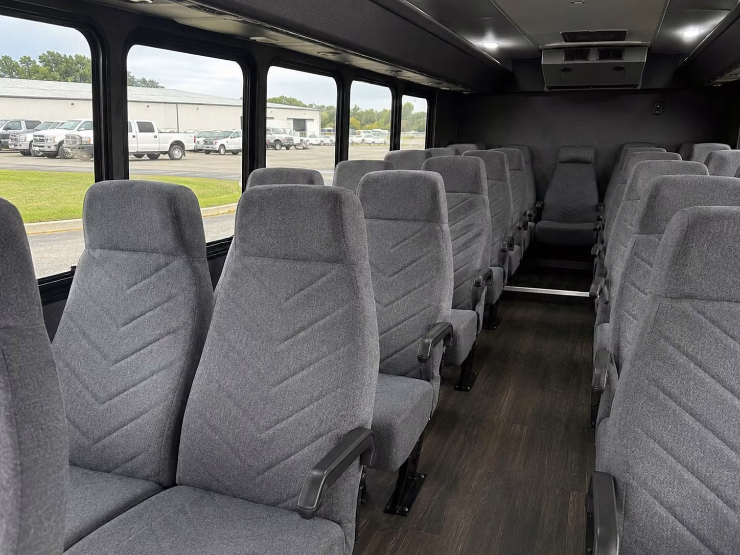 18 passenger minibus inside