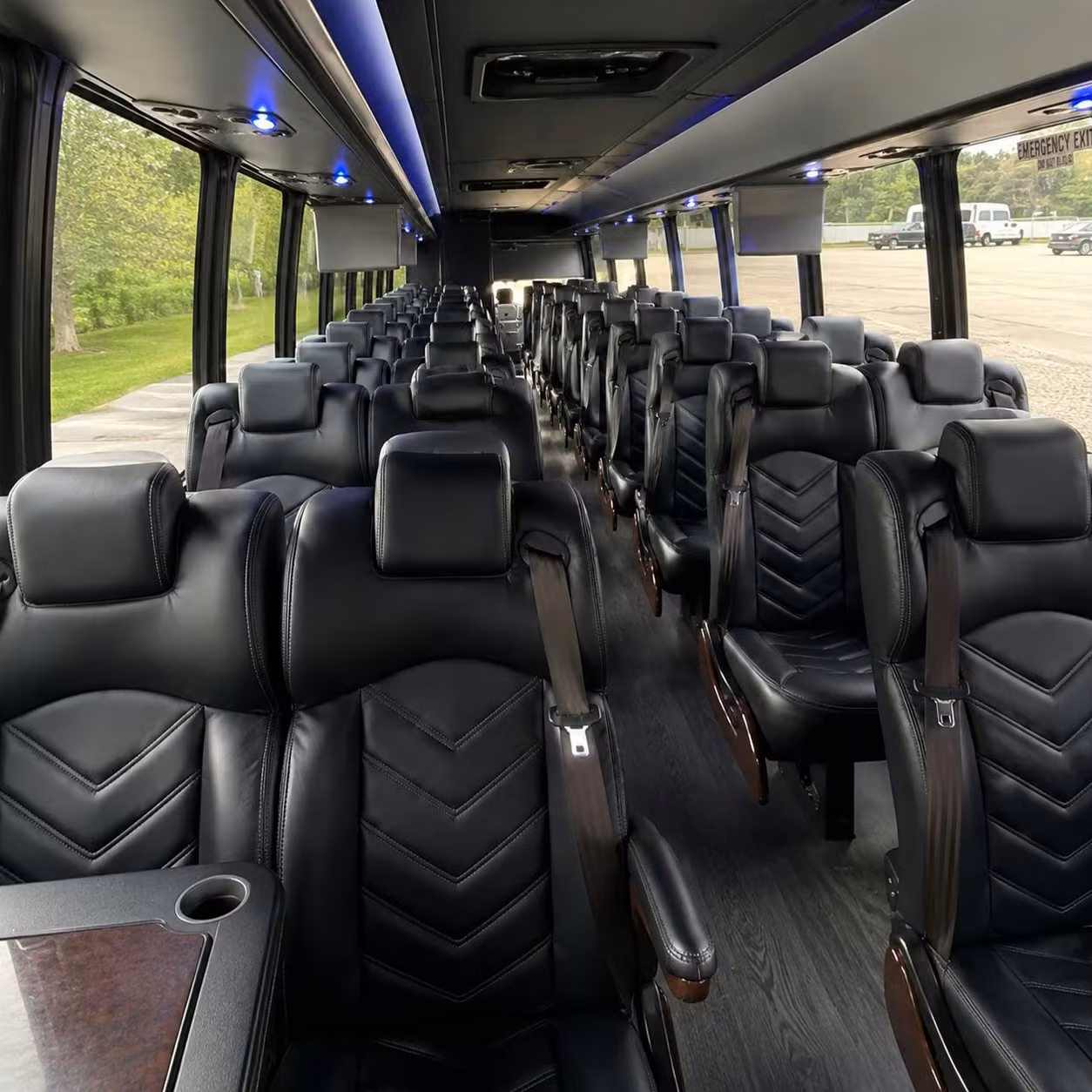 30 passenger minibus interior
